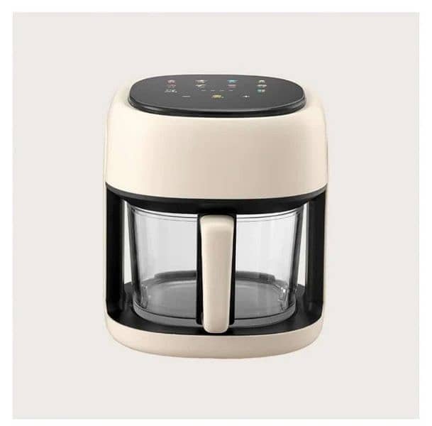 Silver Crest Multi-Functional Digital Glass Lid 8L capacity Air Fryer 1