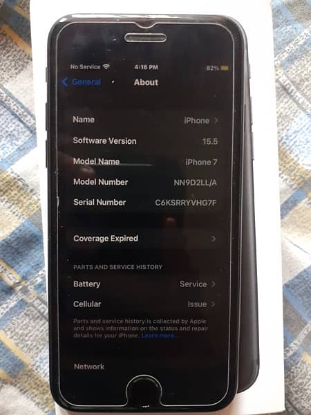 Iphone 7 Black Matte 32GB Non -PTA 4