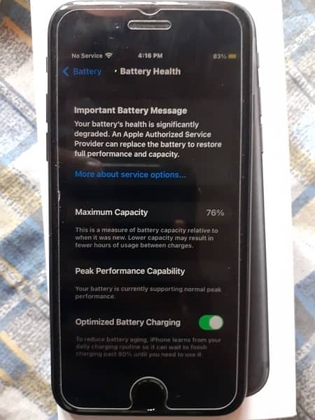 Iphone 7 Black Matte 32GB Non -PTA 5
