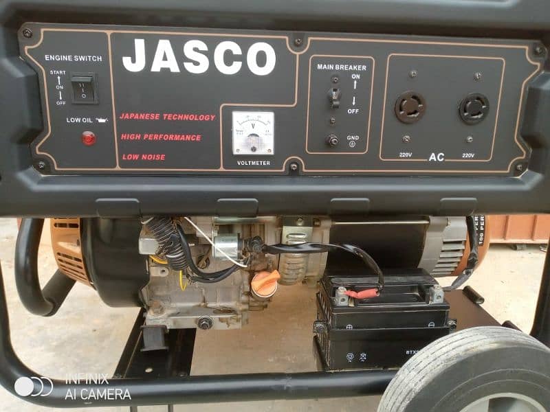 Jasco Original 8 KVA Generator almost new 3
