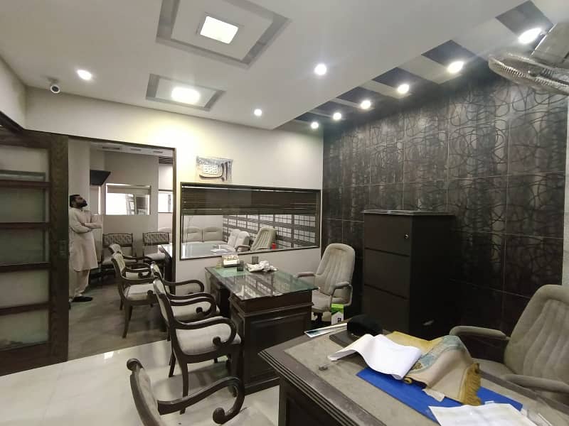 450 Sqft Fully Furnished Office Available On Rent Main double Road Located Front Side F-11 Markaz 2