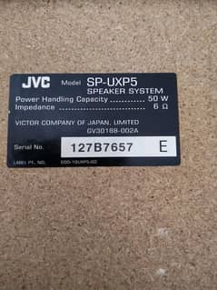 JVC. . . speakers. . . for car and amplifier 0