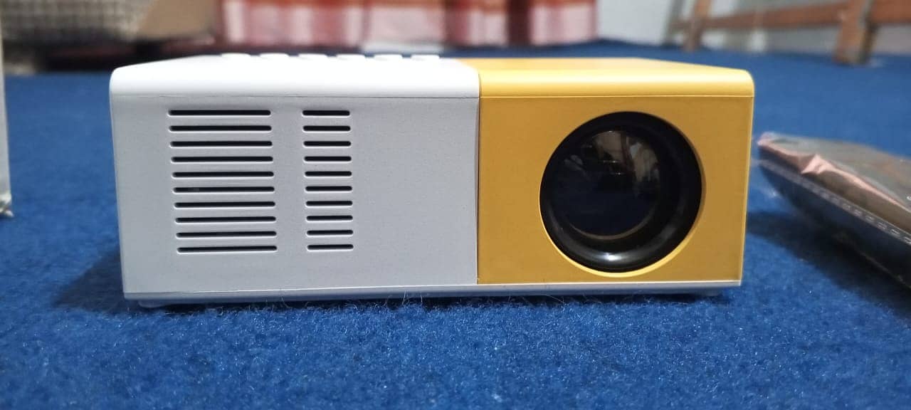 High-Resolution LED Projector - Compact and Portable 1