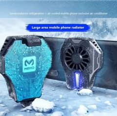 MEMOL01 Mobile Radiator Cooling Fan Case Cold Wind Handle Fan For Pubg