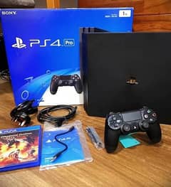 Ps4 pr0 1Tb one year old WhatsApp number O3234215O57