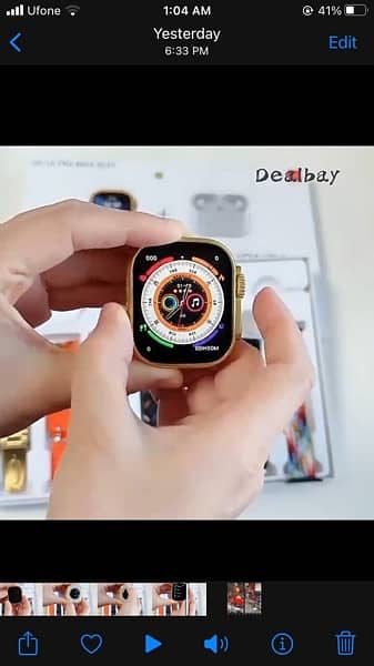 i ultra pro max 10 in 1 smart watch big 2.3  disply 4800 3