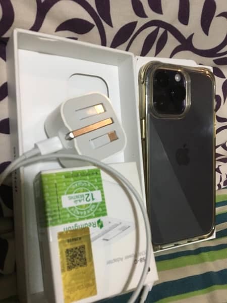 IPhone 14 pro max Non pta Slightly used 256gb and 98% battery health 1