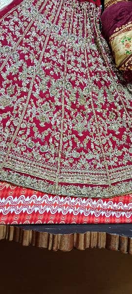 bridal lahanga kurti or dupta stitched 0