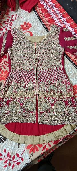 bridal lahanga kurti or dupta stitched 2