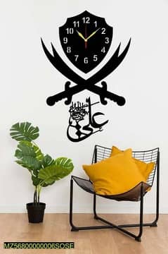 Home decor wall clock. For delivery contact on whatsapp.