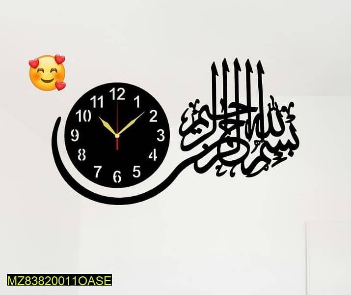 Home decor wall clock. For delivery contact on whatsapp. 2
