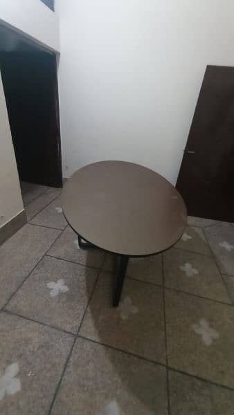 dining table, pod cast table, office table 4