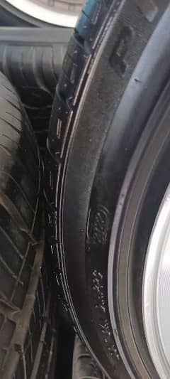 just 2 weekend used alloy rims and tires