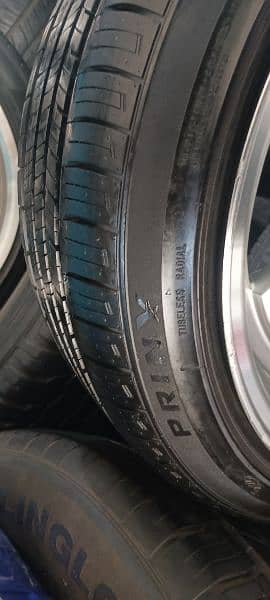 just 2 weekend used alloy rims and tires 5