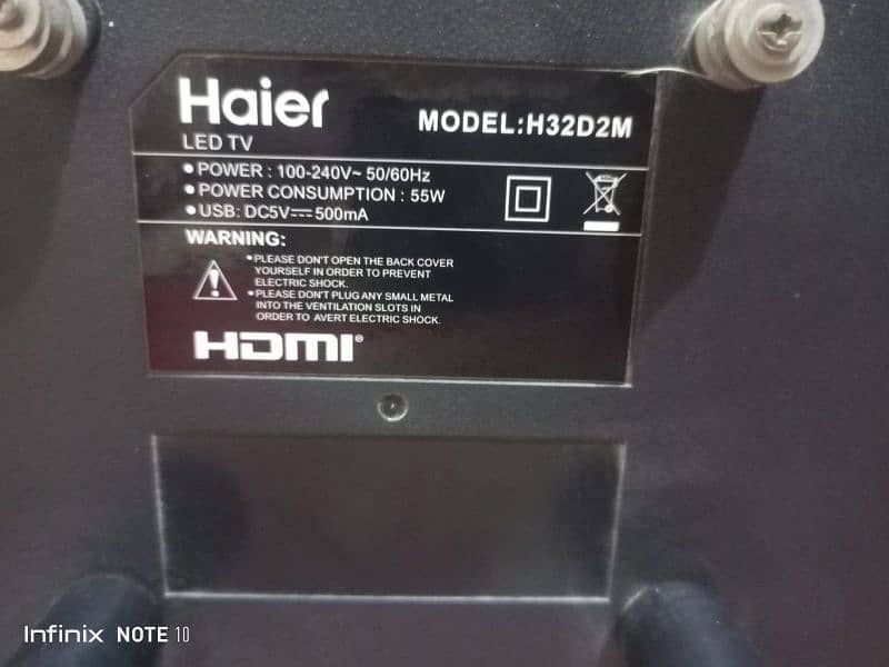 Haier 32" LED HDMI Meracast 5