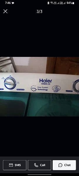 Haier washing machine with dryer for sale 7