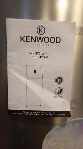 Kenwood refrigerator 18cu. ft for Sale 1