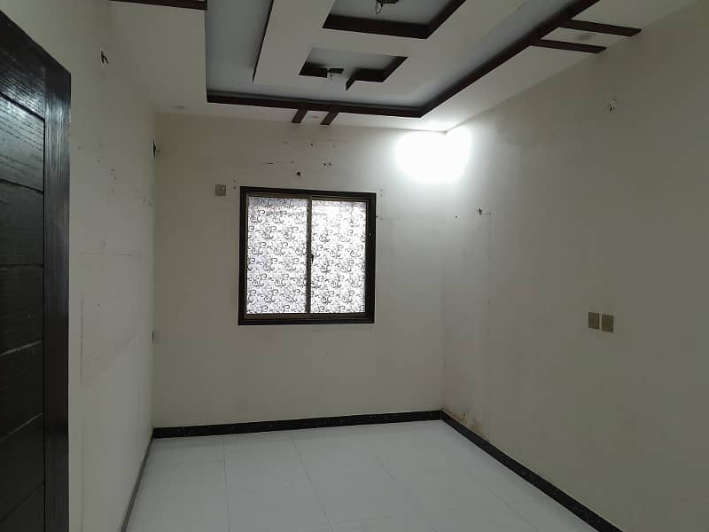 3 bed drawing dining brand new portion for rent nazimabad 3 with car parking 10