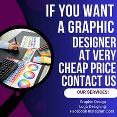 Graphic Designing for your brand or business at very cheap Price