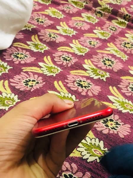 i phone 7 red rose battery and panel change 1
