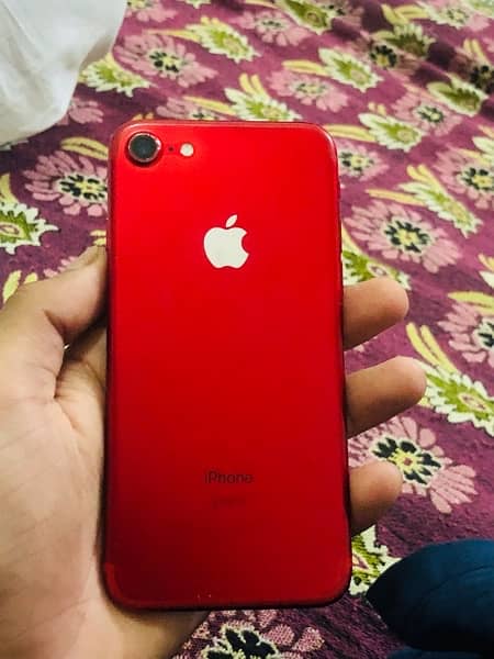 i phone 7 red rose battery and panel change 3