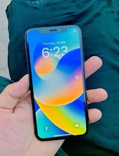 iPhone x pta approved urgent sale call sim or whatsap 03244783884
