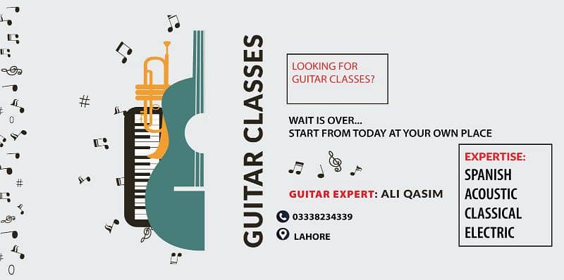 Music production/Music Lessons/Guitar classes 1