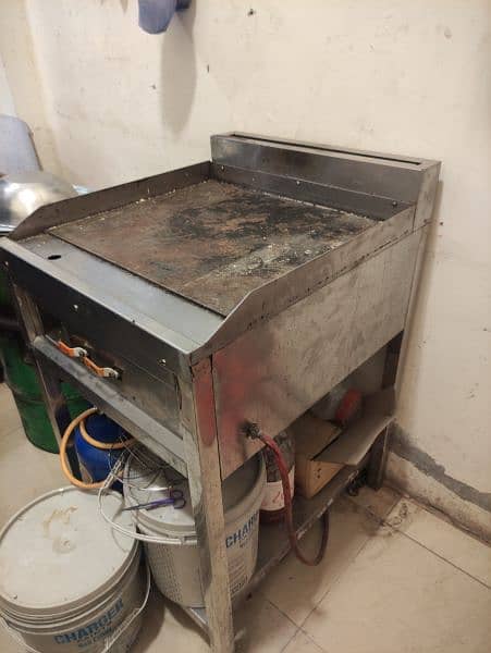 Fryer and hot plate 4