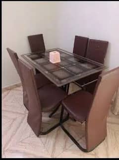 6 chairs Dining table 0