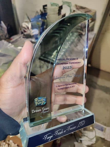 Awards Shields/ Glass trophies 11