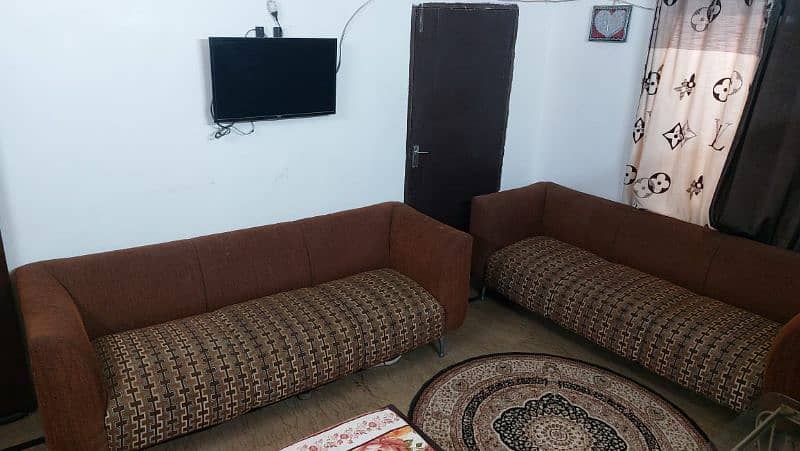Sofa set 3 seater for sale. 4