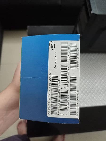Intel i5-6500 6th generation processor original box and heatsink 6