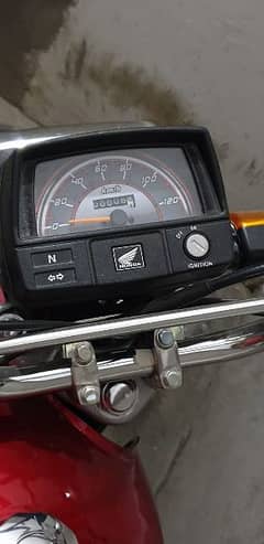 Honda CD 70cc Applied for only 6 km driven