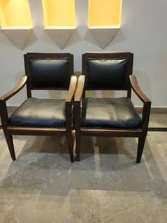 TWO WOODEN CHAIRS (PURE SHEESHAM WOOD) LOW PRICE