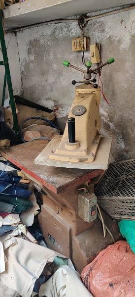 hydraulic leather cutting press 10 ton 1