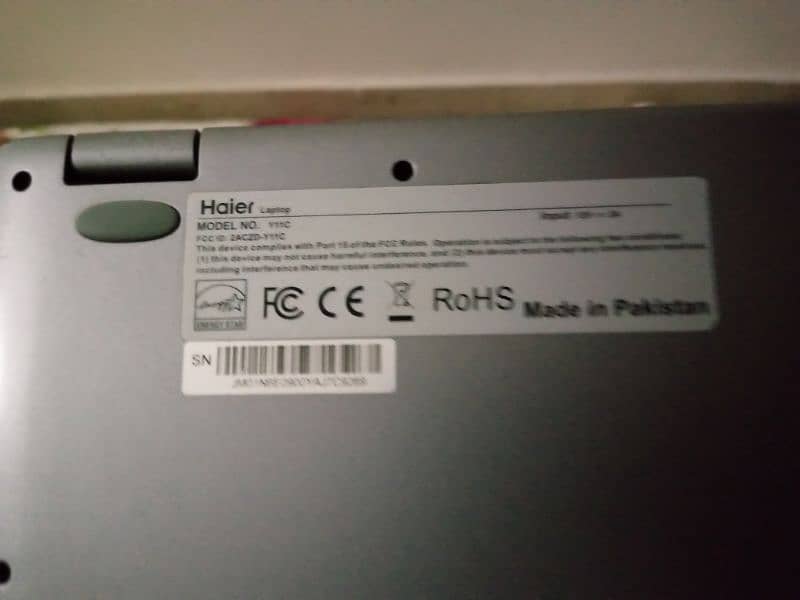 Haier laptop in good condition 15