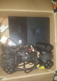 Play station2 , With 2 controller , 3 CD
