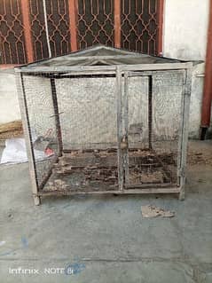 3*3 cage for chicks and hens solid metal and stainless steel