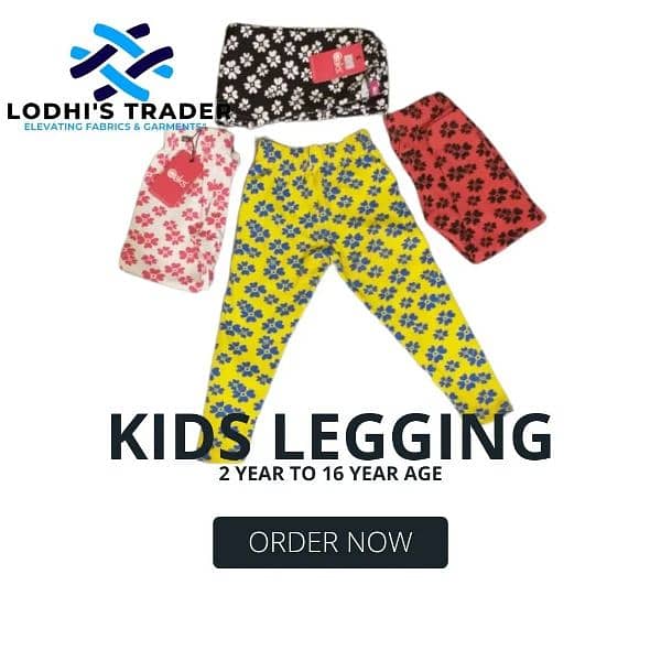 *Kids Leggings Stock Lot Available*!High-quality kids' 4