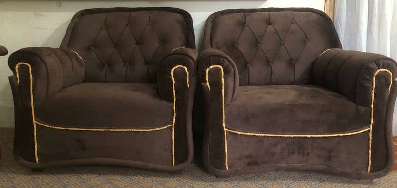New sofa, sofa set , 2 grey sets and 1 set brown 9
