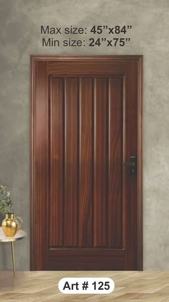 fiberglass door, fibere doors , UPVC doors 1