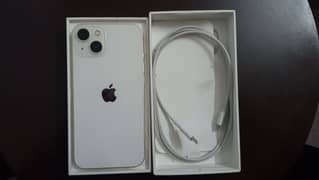 Iphone 13 waterpacked 128gb non pta factory unlock with box and cable.