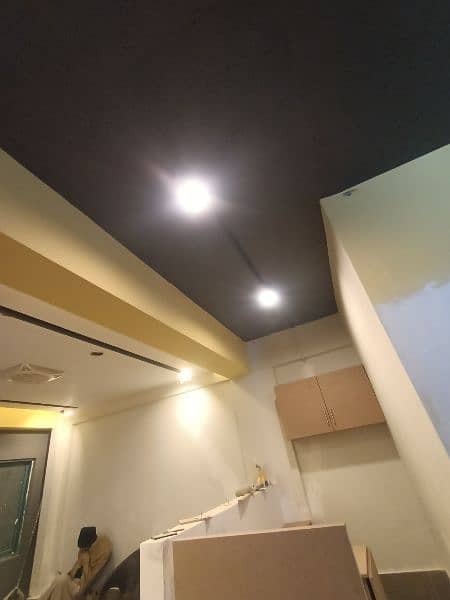 wallpaper/pvc panel,woden & vinyl flor/led rack/ceiling,blind/gras/flx 15