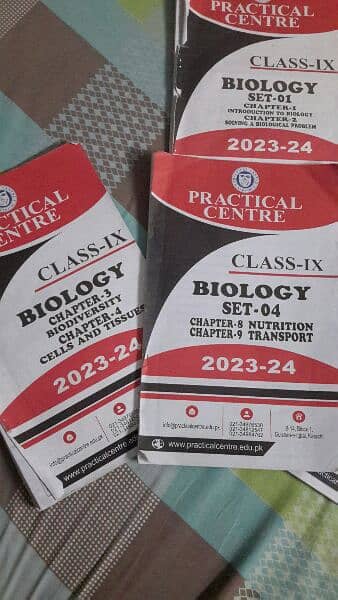 PRACTICAL CENTRE (PC) ALL NOTES),SINDH BOARD ALL CLASS 9 BOOKS, 5 YRS 8