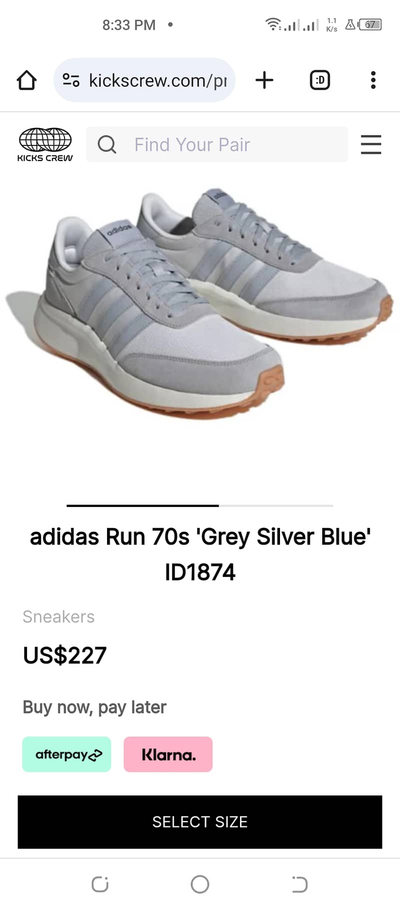 Adidas Run70 1874 for sale 8
