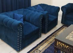 Sofa with center table 5 seater available