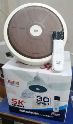 sk fan 30 Watts inverter 3 +1 year warranty delivery 03212030028