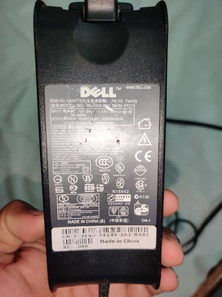 Dell laptop charger | dell original charger 90 watt 19.5 volt 5