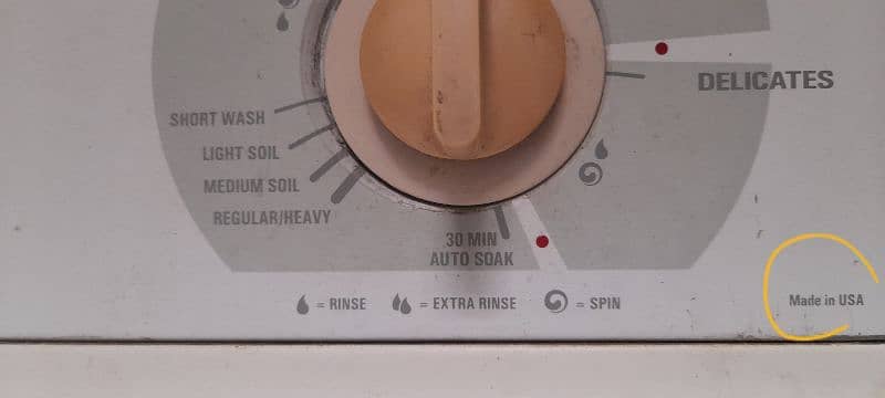 Washing Machine, G. E, Made in USA 5