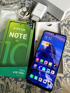 Infinix Note 10 Pro (8gb 128gb) Complete Box